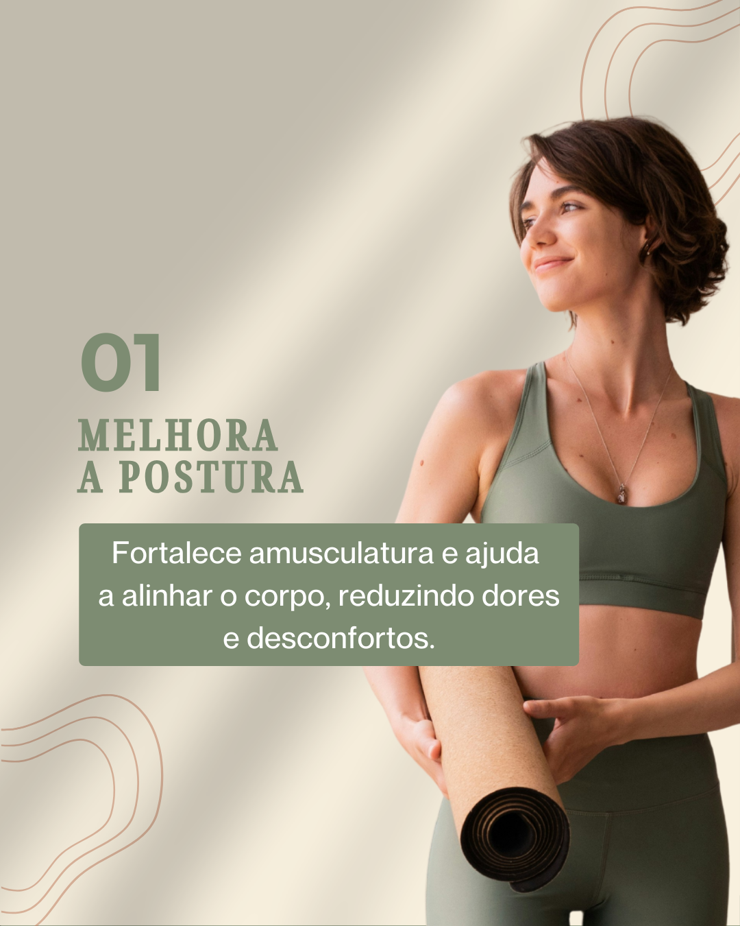 Aplicação visual Vitta Pilates